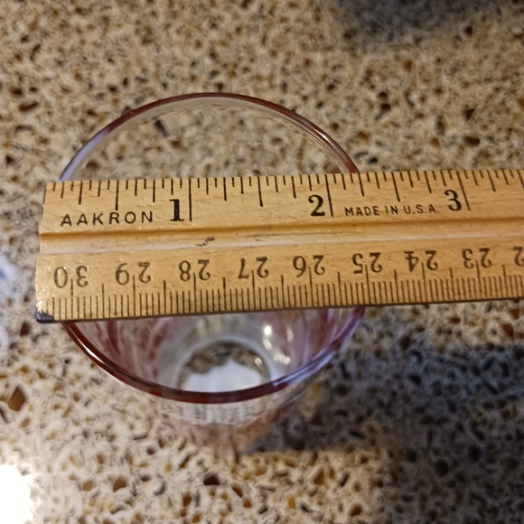 Tall Valentines Themed Glass Vase EUC - Picture 12 of 12